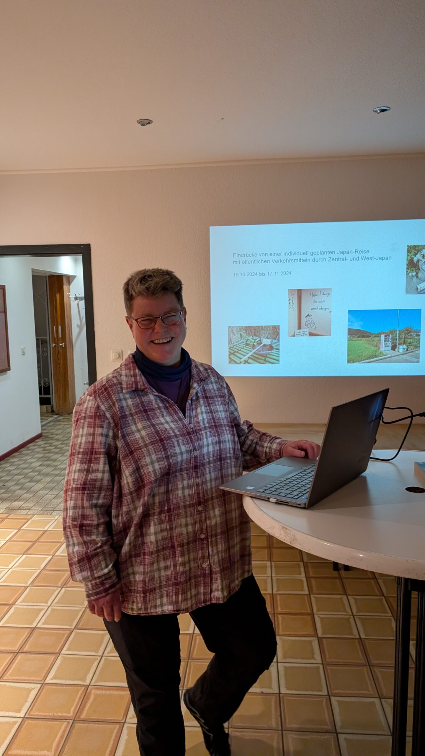 Vortrag von Bianca Gramann zu ihrer Japanreise