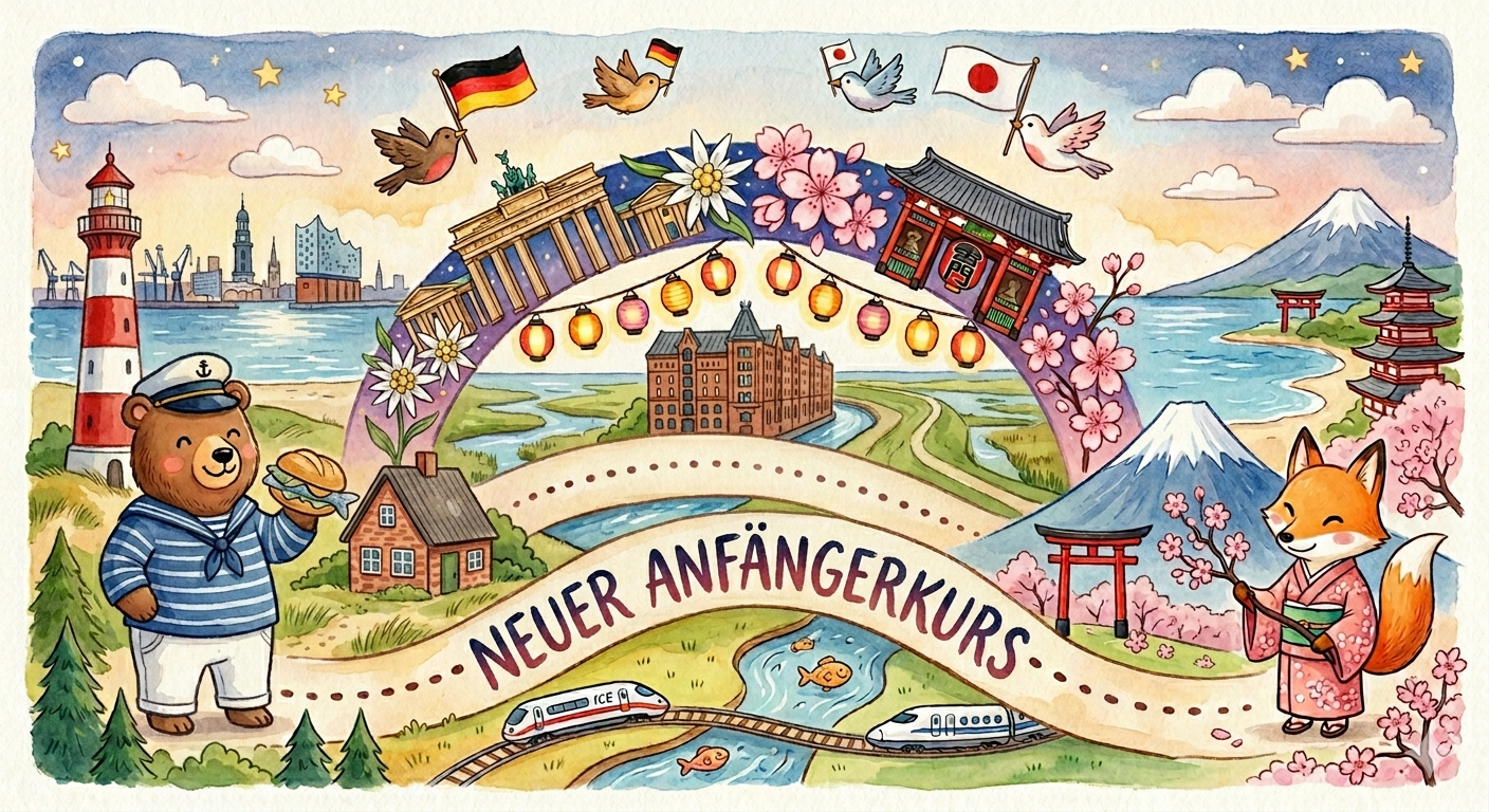 Neuer Sprachkurs für Anfänger!