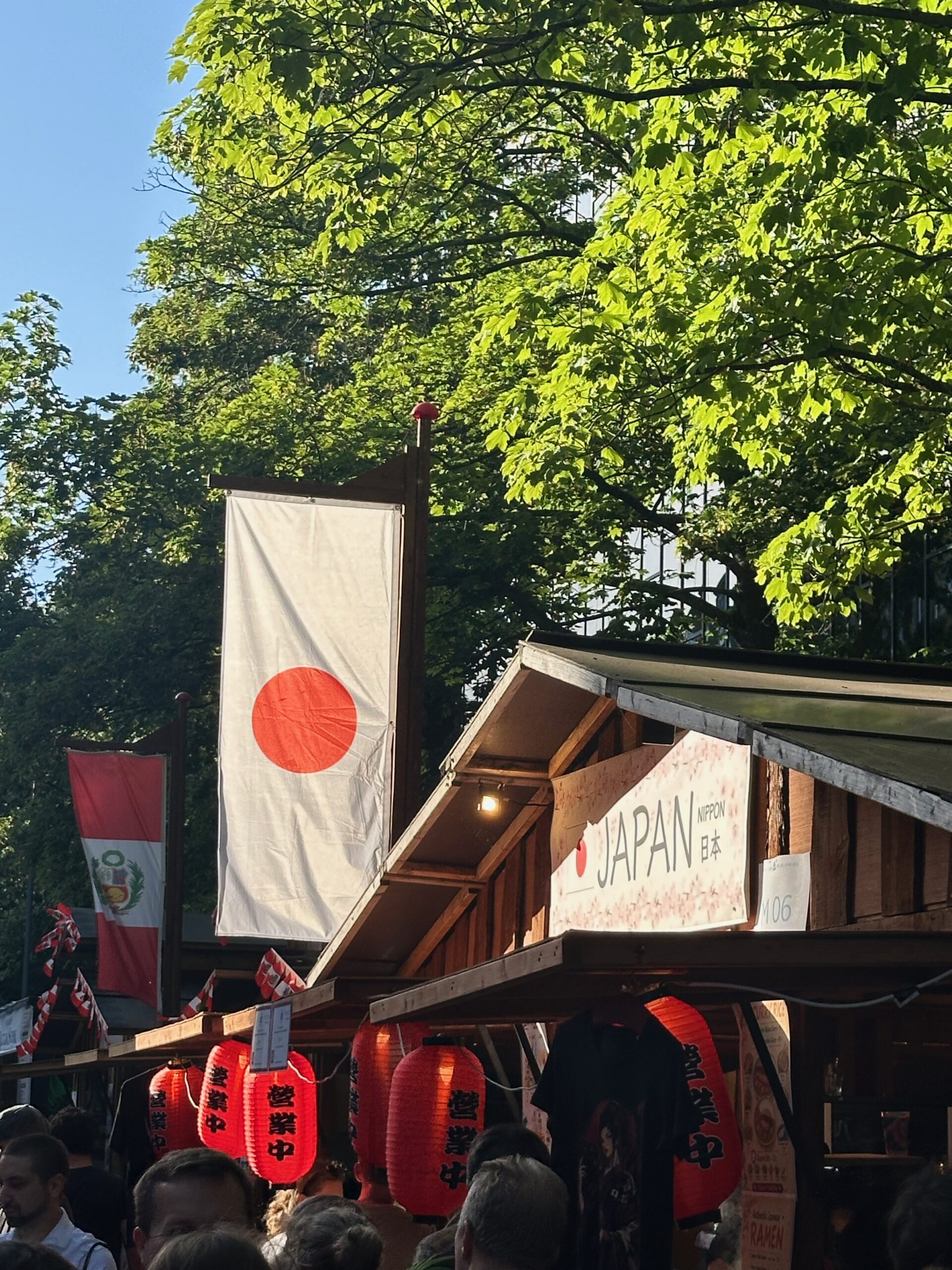 Japan-Stand auf der Kieler Woche